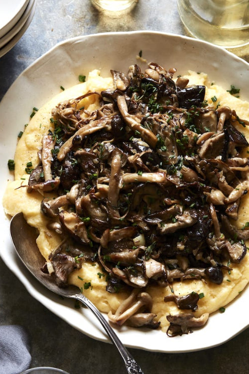 Black Truffle Mushroom Polenta