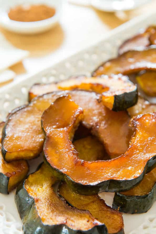 Blood Orange & Balsamic Roasted Acorn Squash