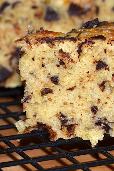 Rosemary & Lemon Olive Oil Cake with Chocolate