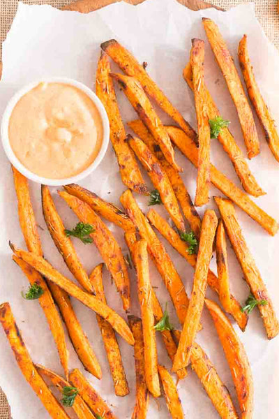 Oven-Roasted Sweet Potato Fries