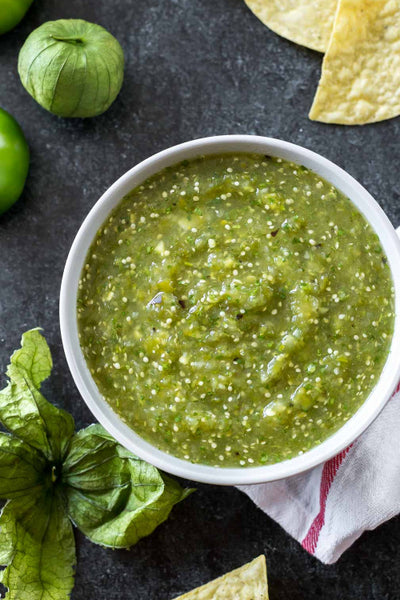 Tomatillo Avocado Salsa