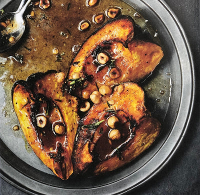 Delicata Squash with Rosemary, Sage & Aleppo Pepper