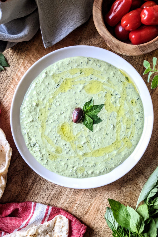 Fresh Herb & Habanero Labneh Dip