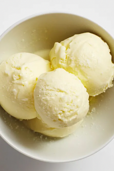 Lemon Olive Oil Ice Cream